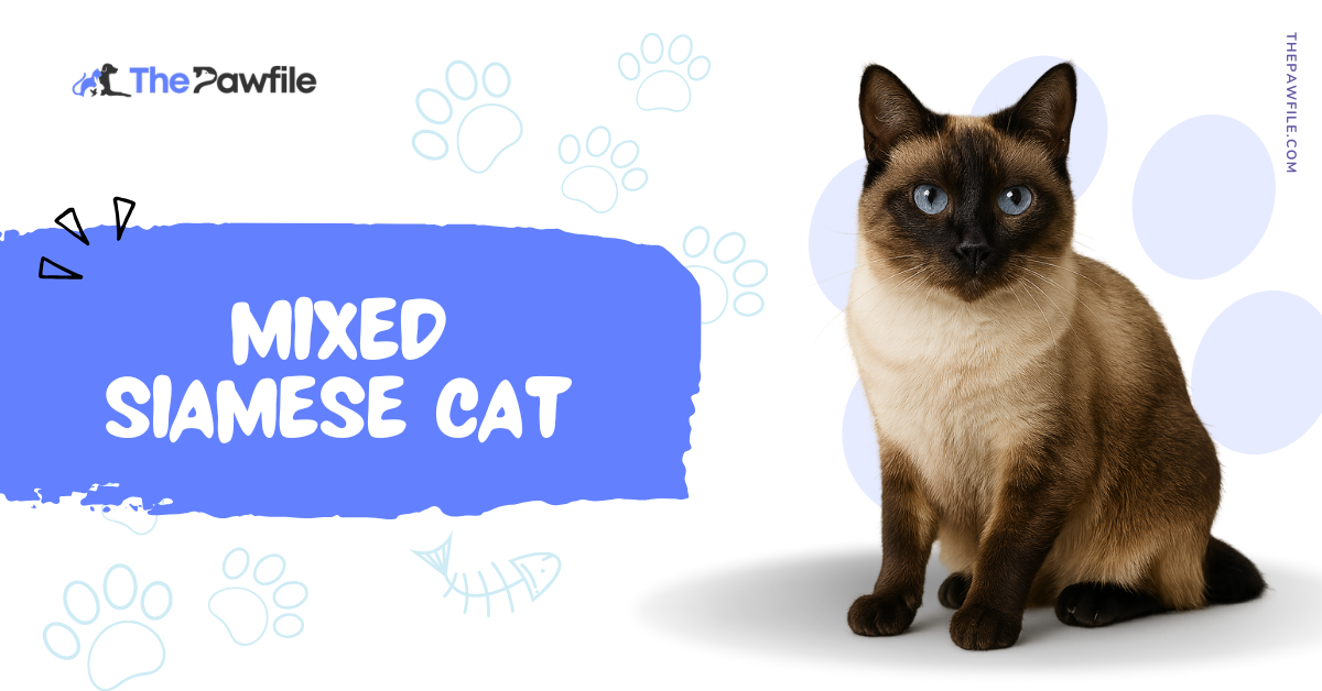 Mixed Siamese Cat