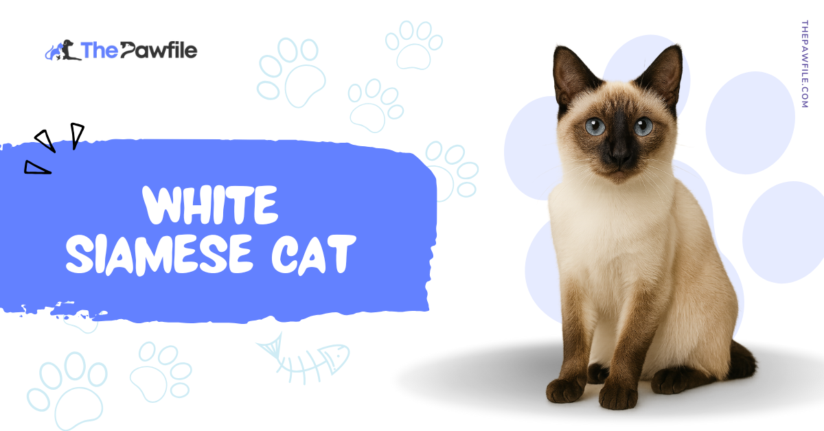 white siamese cat